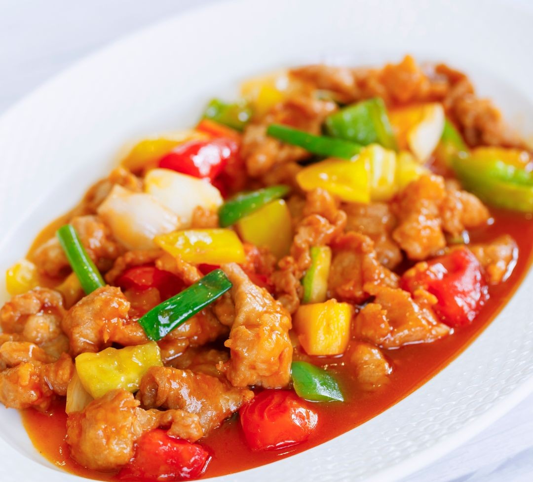 Delicious Thai cuisine food selection